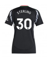 Arsenal Raheem Sterling #30 Venkovní Dres pro Dámské 2024-25 Krátký Rukáv